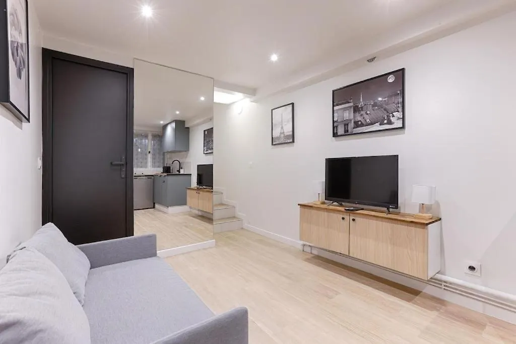 아파트 Appartement De Charme Au Coeur Du Sentier 파리 프랑스